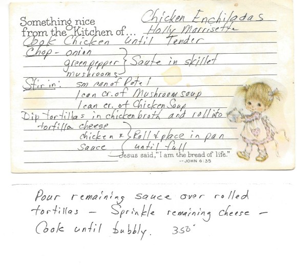 Chicken Enchiladas-Holly Morrisette