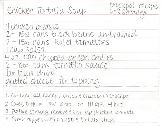 Chicken Tortilla Soup-Crockpot-Ang
