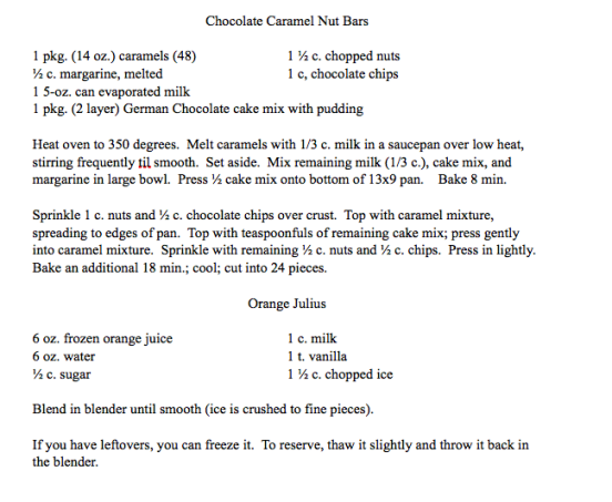 Chocolate Caramel Nut Bars