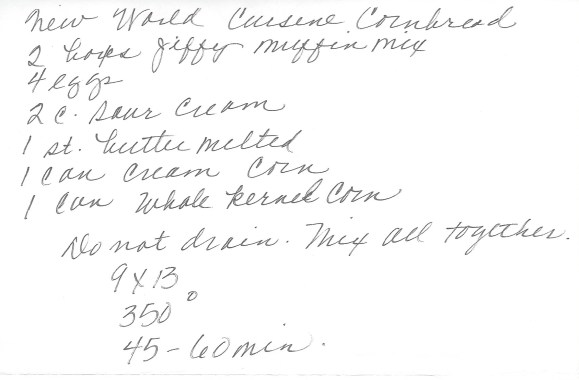 Cornbread-Janie Winton