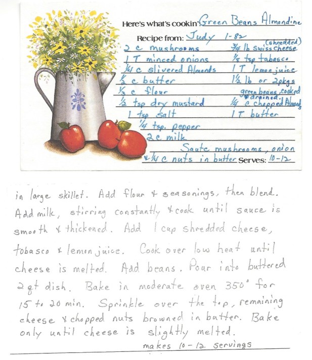 Green Beans Almondine