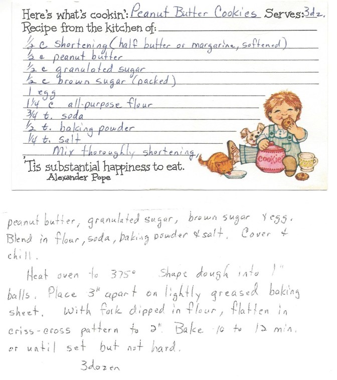 Peanut Butter Cookies