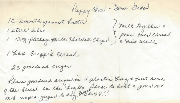 Puppy Chow-Diane Gordon