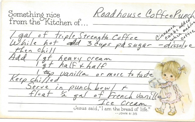 Roadhouse Coffee Punch