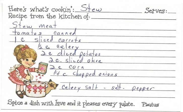 Simple Stew