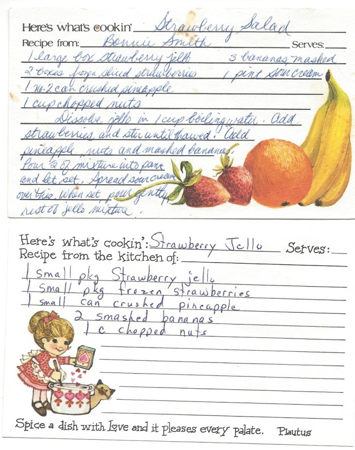 Strawberry Salad-Bonnie Smith