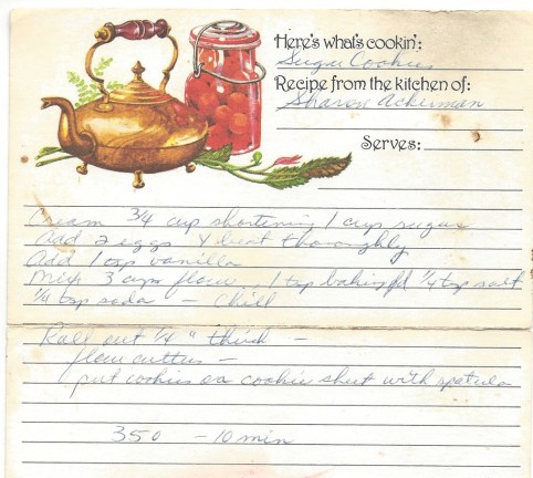 Sugar Cookies-Sharon Ackerman