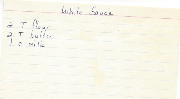 White sauce