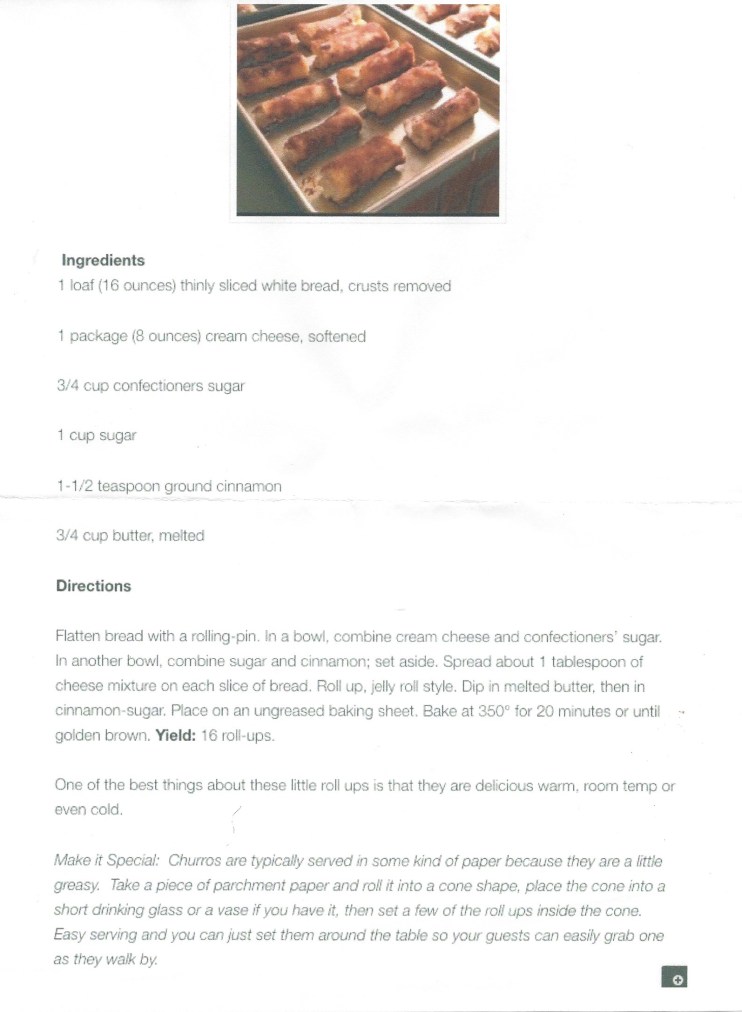 Churros-made from bread