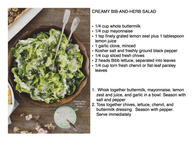 Creamy Bibb-and-herb salad