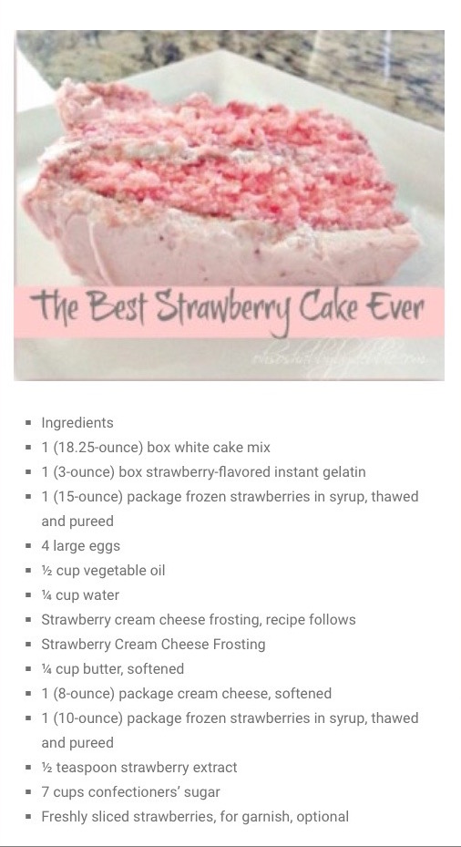 strawberry-cake