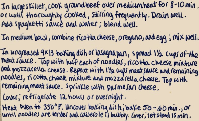 Lazy Day Overnight Lasagna2